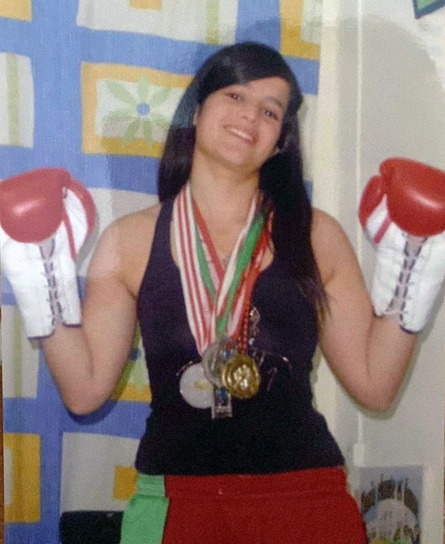 Young Sarra Bouhlel